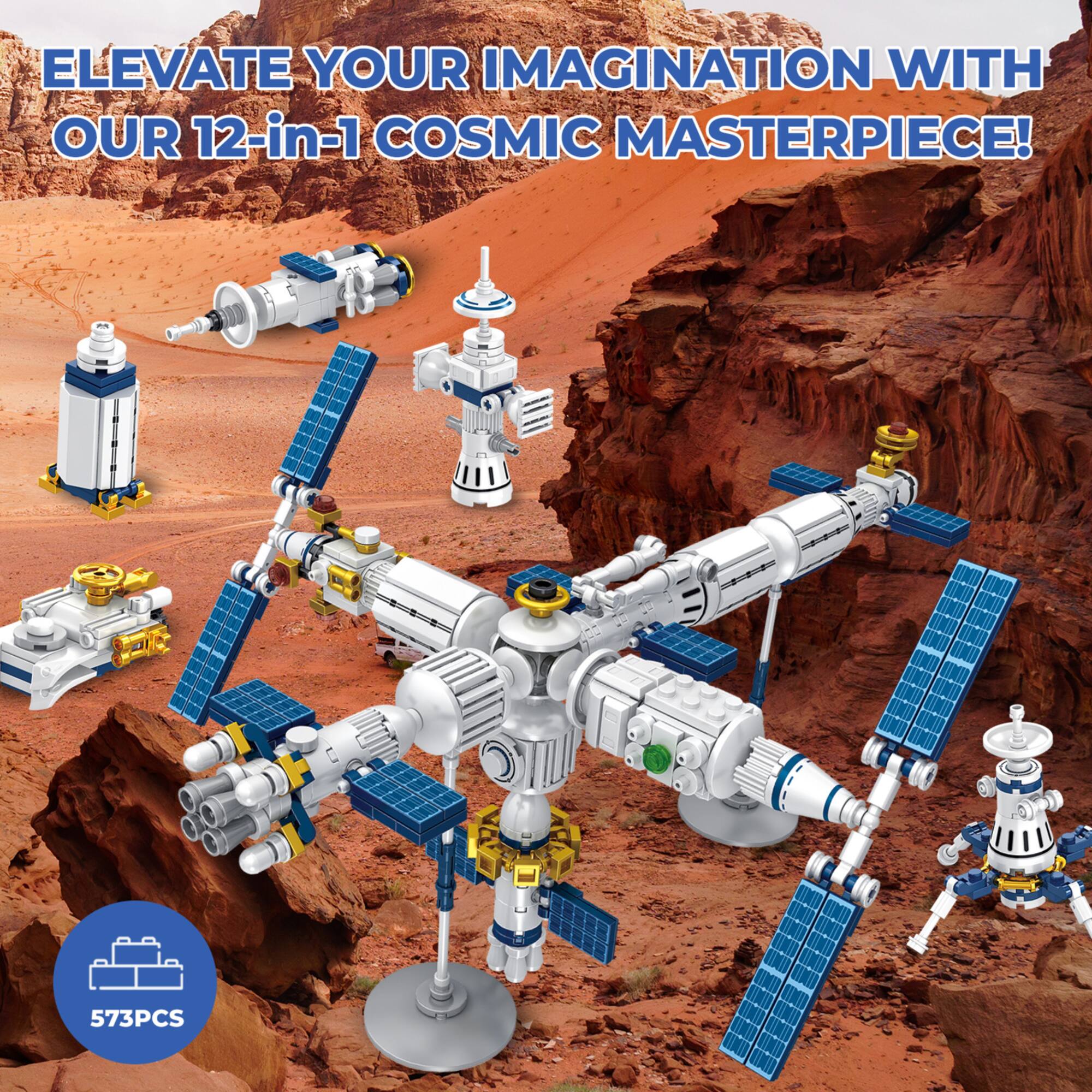 Contixo BK07 Aerospace Series Space Station Building Block Set
